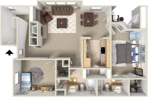 2 Bedroom Apartment Lenexa KS